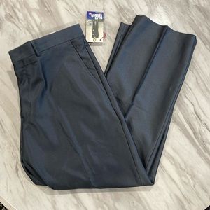 Billy London UK Suit Separates Trouser Pants Slate Blue Size 36W x 30L NWT Dress